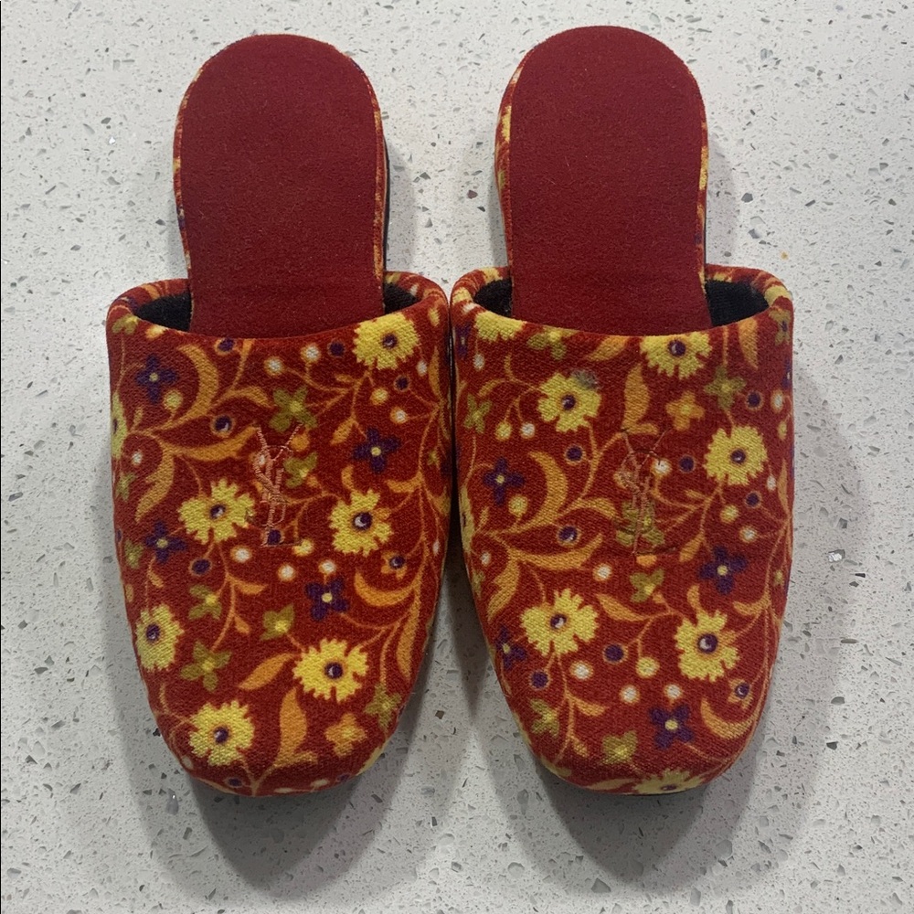Vintage YvesSaintLaurent Slippers